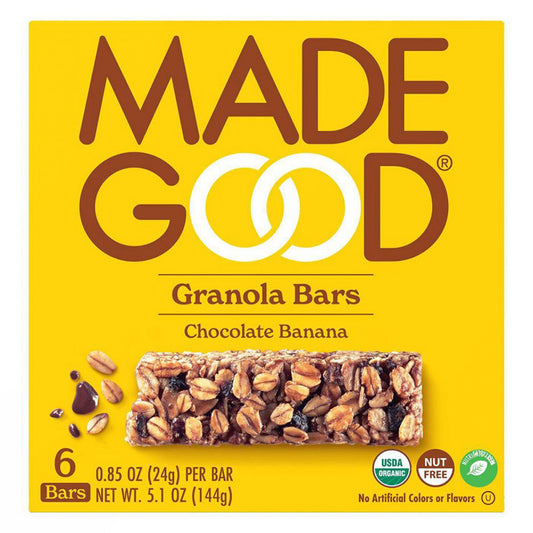 Made Good Granola Bar Chocolate Banana 5x24g