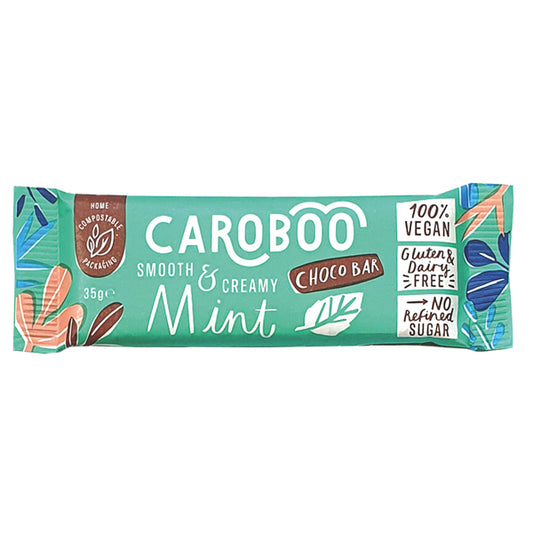 Caroboo - Mint Chocolate Bar 35g