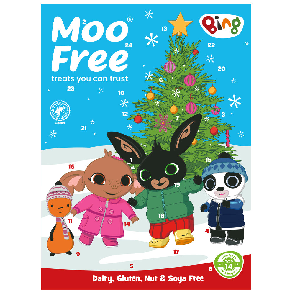 Moo Free Bing Advent Calendar 70g