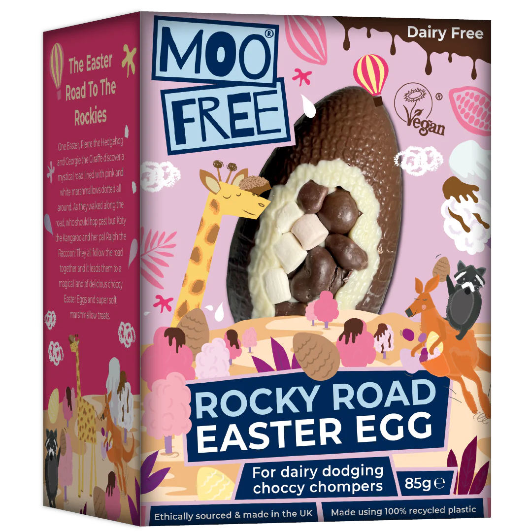 Moo Free Rocky Road Easter Egg 85g