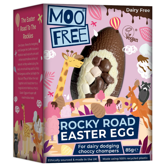 Moo Free Rocky Road Easter Egg 85g