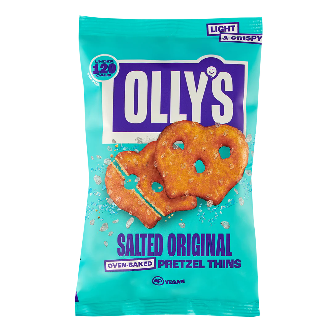 Olly's Salted Original Pretzel Thins 140g