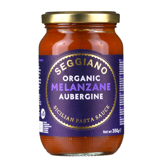 Seggiano Organic Melanzane Aubergine Pasta Sauce 350g