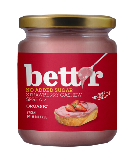 Bettr Strawberry Cashew Spread 250g