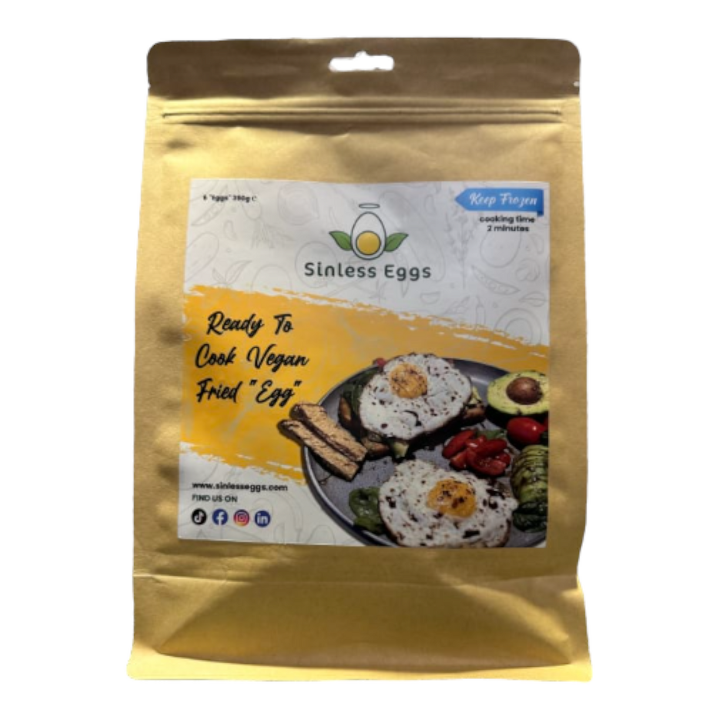 Sinless Foods Vegan Fried 'Eggs' 6 Pack