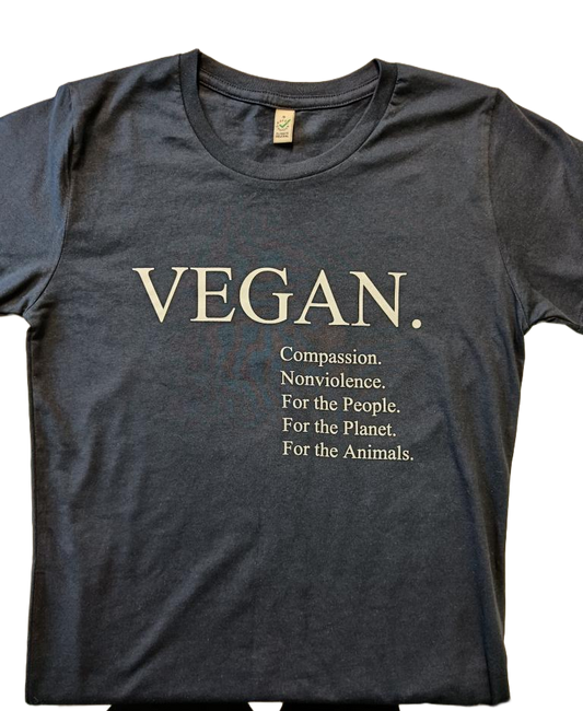 Tshirts - Vegan (Blue)