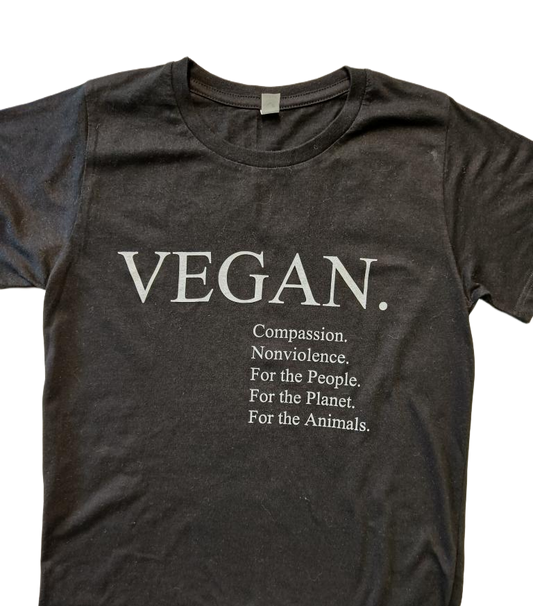 Tshirts - Vegan (Black)