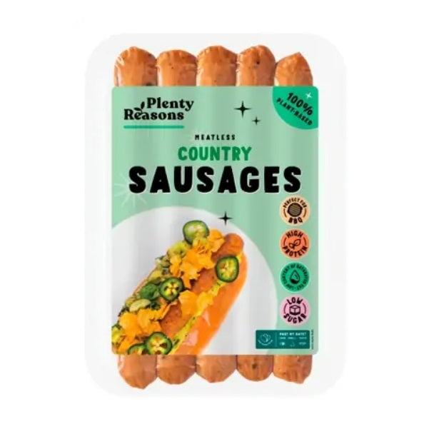 Plenty Reasons Country Sausages 250g