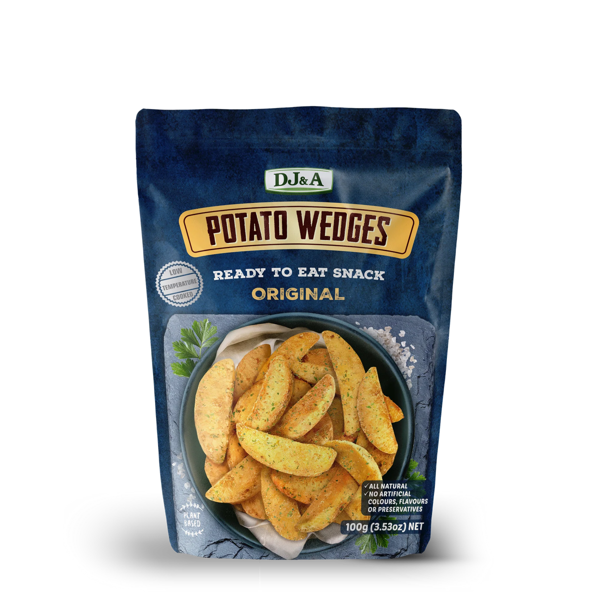 DJ&A Potato Wedges Original 100g