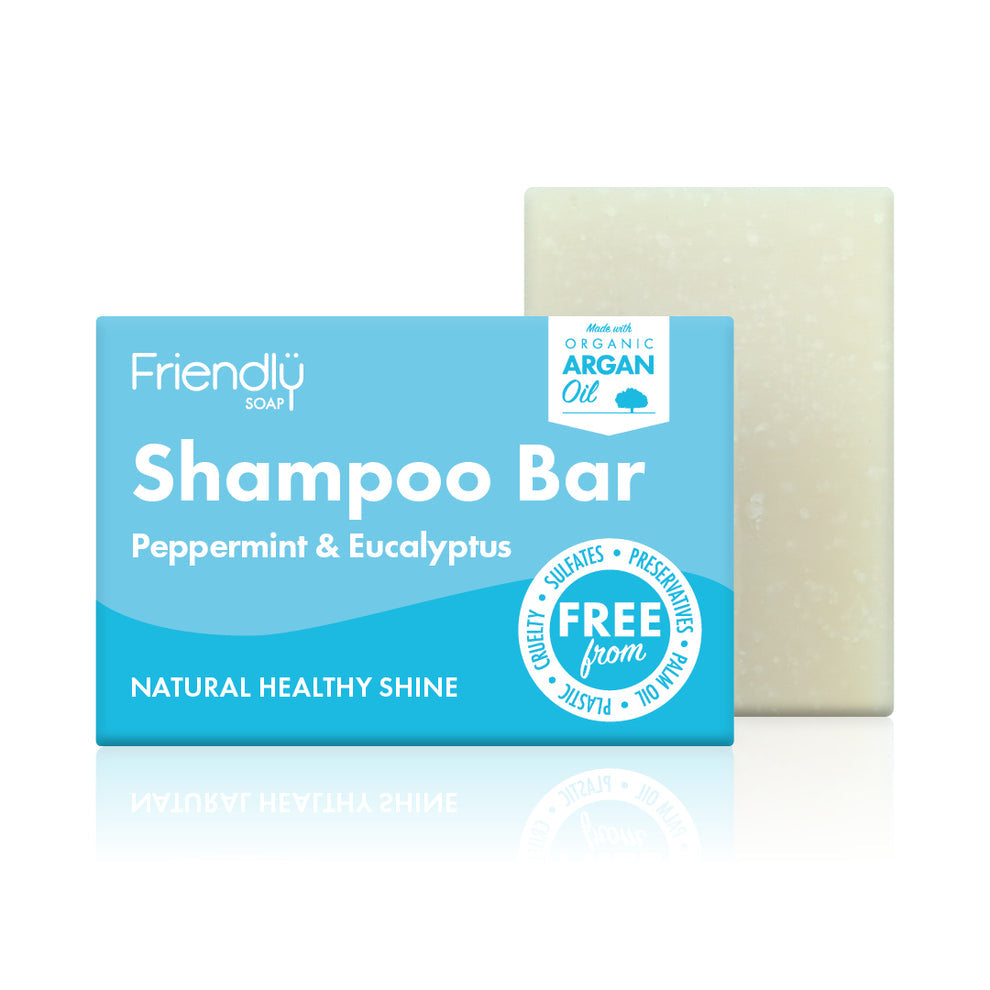 Friendly - Shampoo Bar Peppermint & Eucalyptus 95g