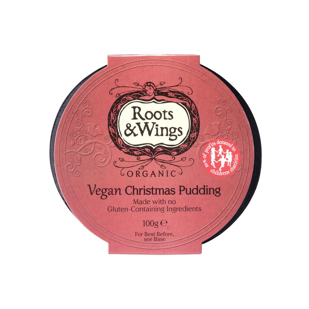 Roots and Wings Vegan Christmas Pudding 100g