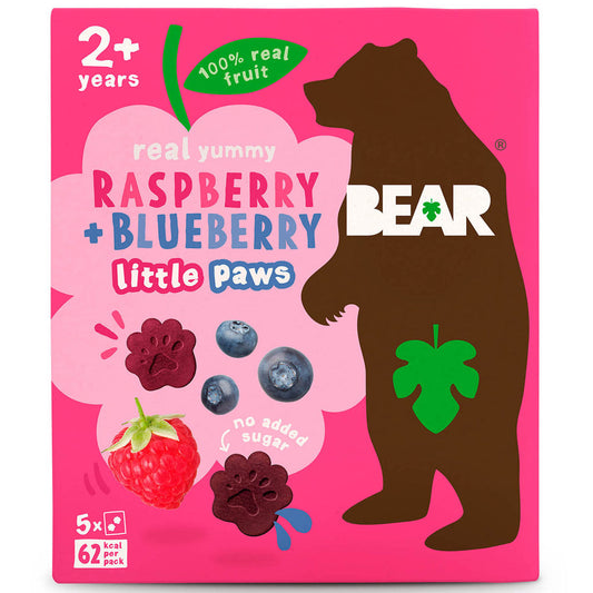 Bear Raspberry & Blueberry Multipack (5)