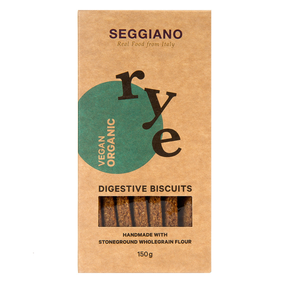 Seggiano Rye Digestive Biscuits 150g