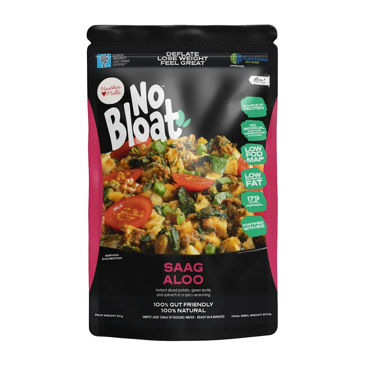 No Bloat Saag Aloo 50g