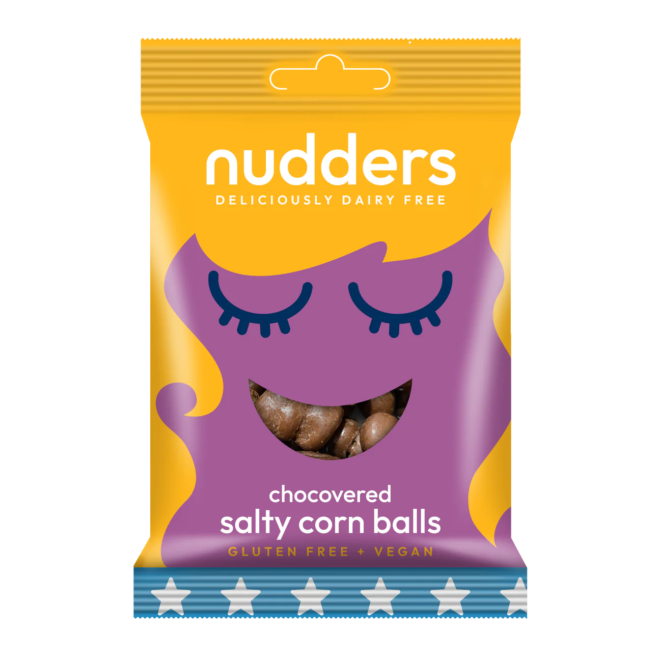 Nudders - Chocovered Salty Corn Balls 55g