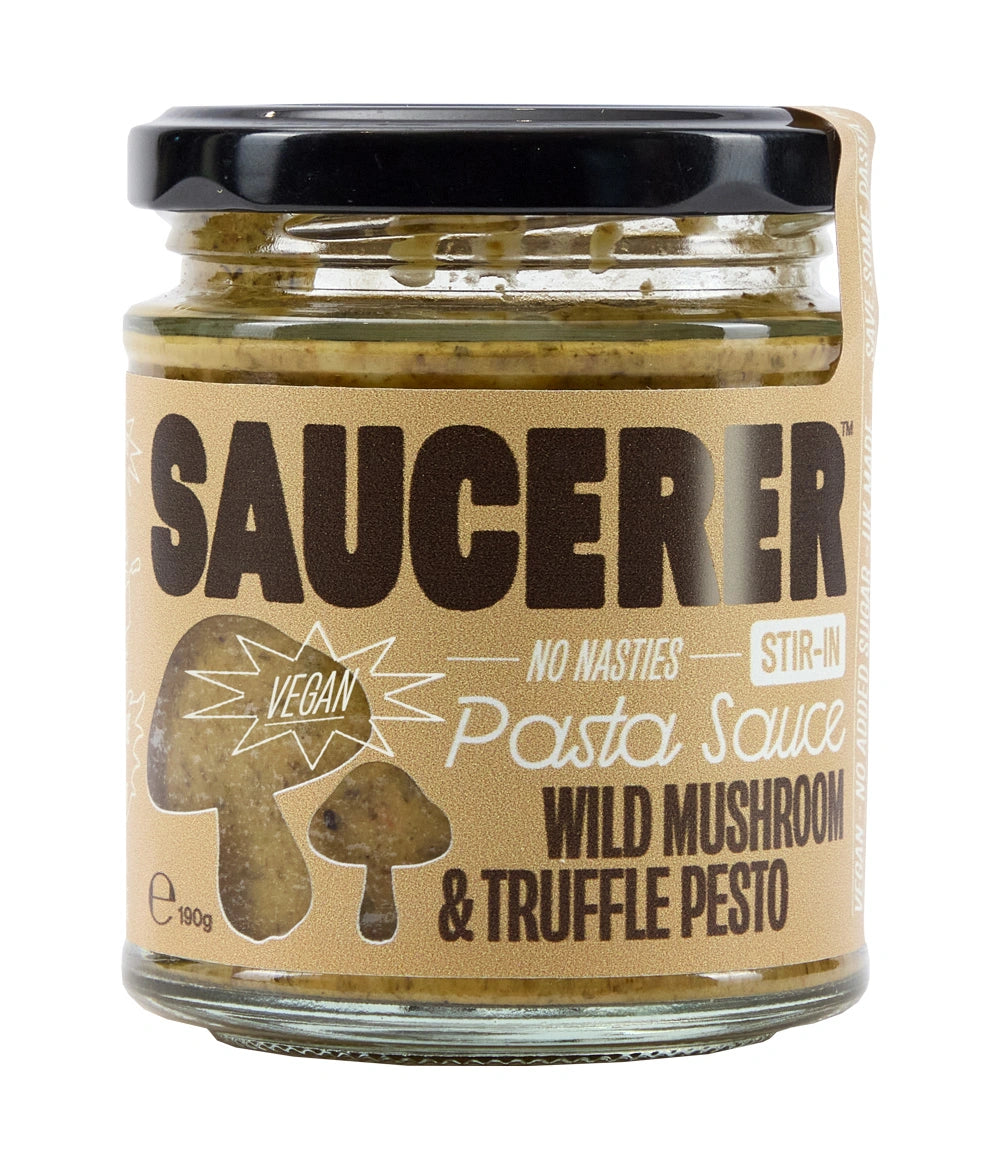 The Saucerer Pasta Sauce Mushroom & Truffle 190g