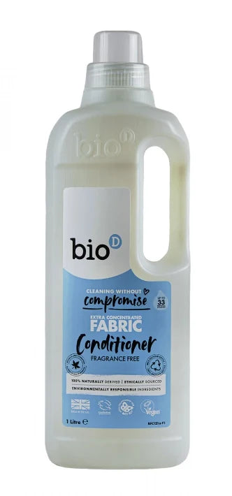 Bio-D Fabric Conditioner Fragrance Free 1L