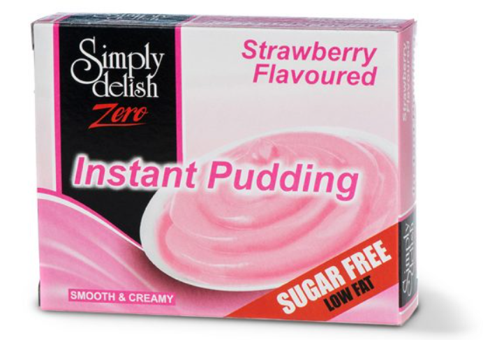 Simply Delish Instant Pudding Strawberry Flavour 40g