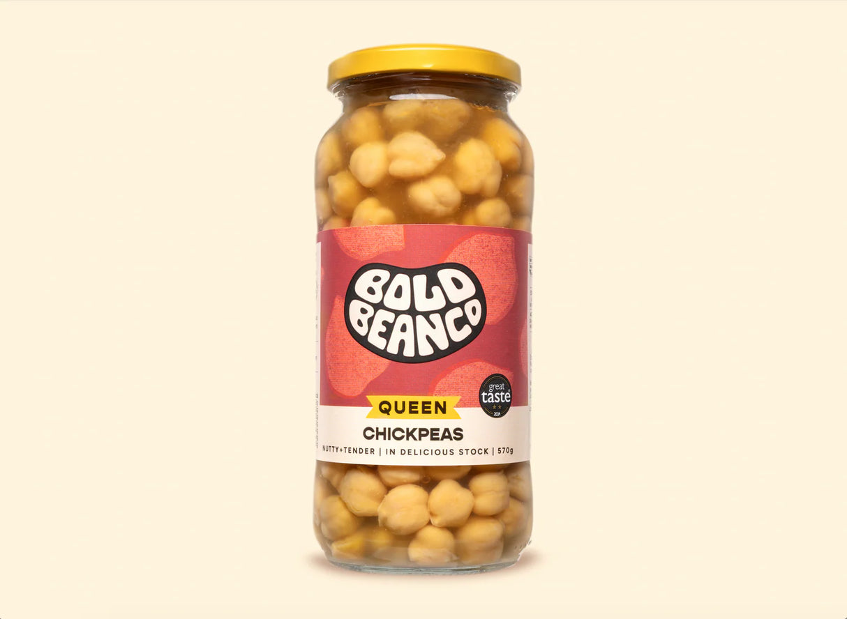 Bold Bean Co Queen Chickpeas 570g