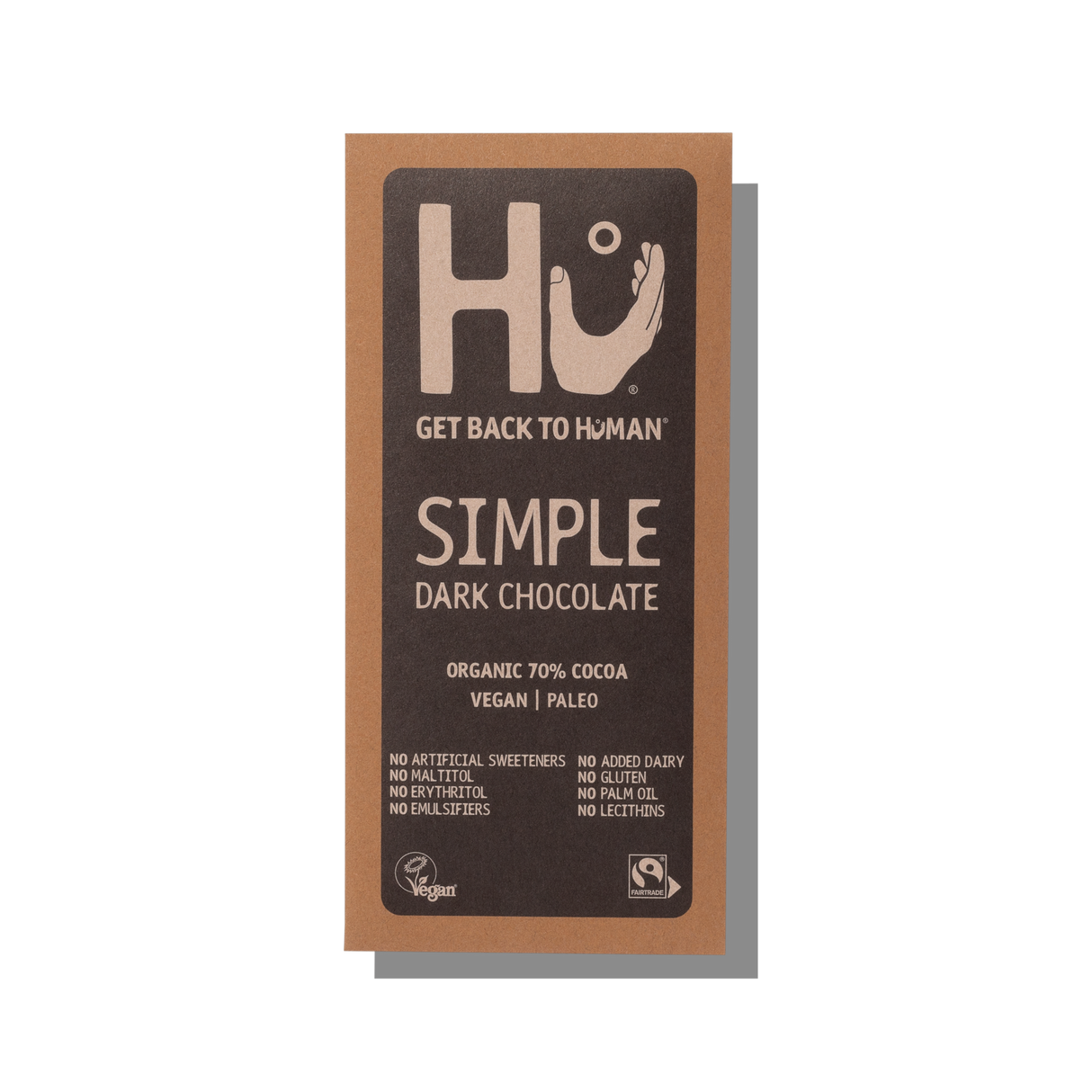 Hu Simply Dark Dark Chocolate 60g