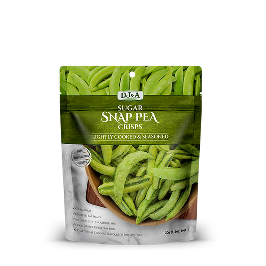 DJ&A Sugar Snap Pea Crisps 30g