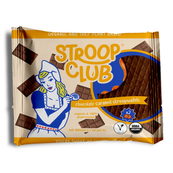 Stroopclub Stroopwafels Chocolate Caramel (2pack)