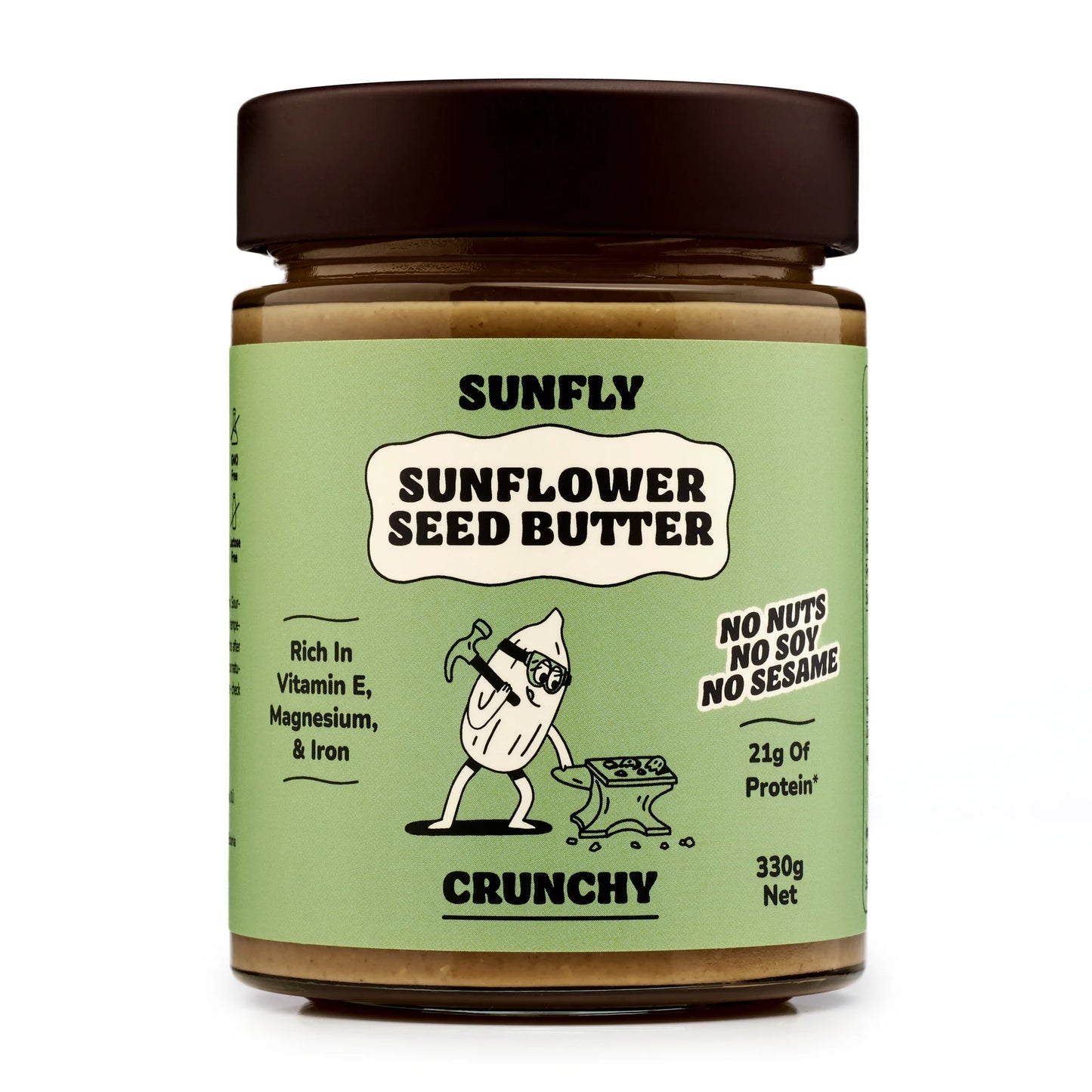 Sunfly Sunflower Seed Butter Crunchy 330g