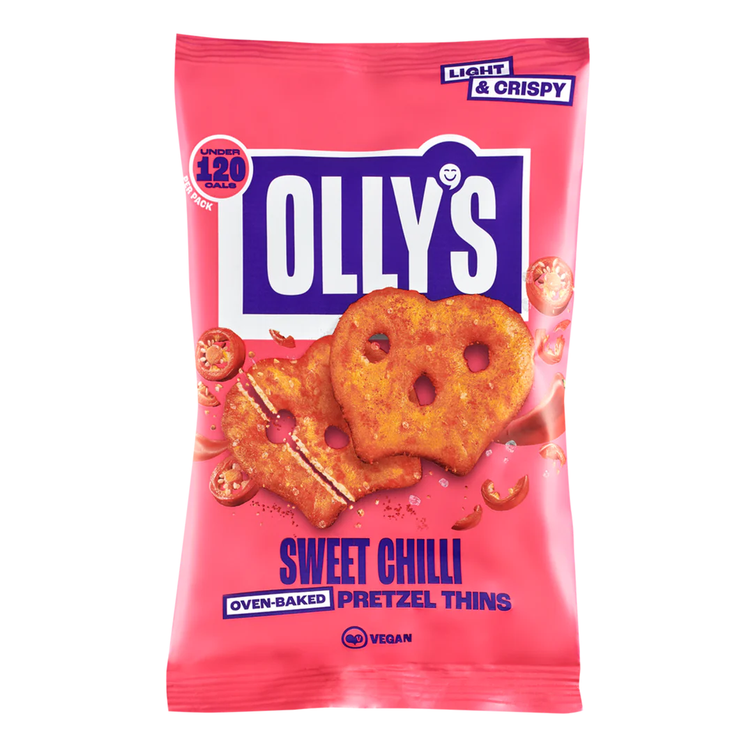 Olly's Sweet Chilli Pretzel Thins 130g