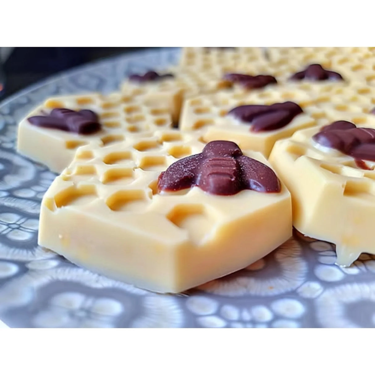 Taffy & Co Vegan White Chocolate Honeycomb Bar (Pack of 2) 100g