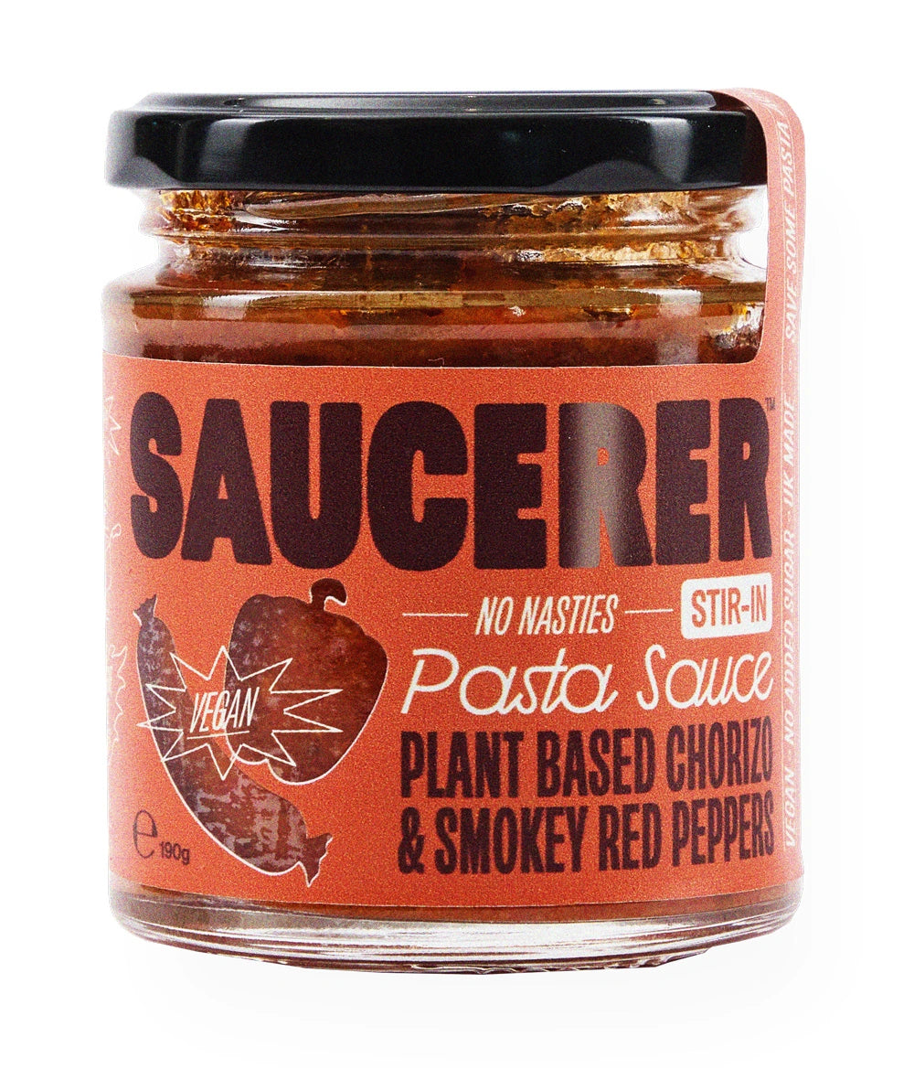 The Saucerer Pasta Sauce Chorizo & Peppers 190g