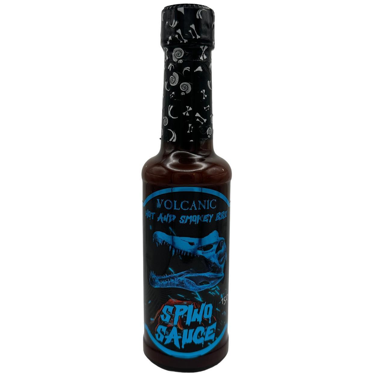 Volcanic Spino-Sauce Hot and Smokey BBQ Spino Sauce 150g