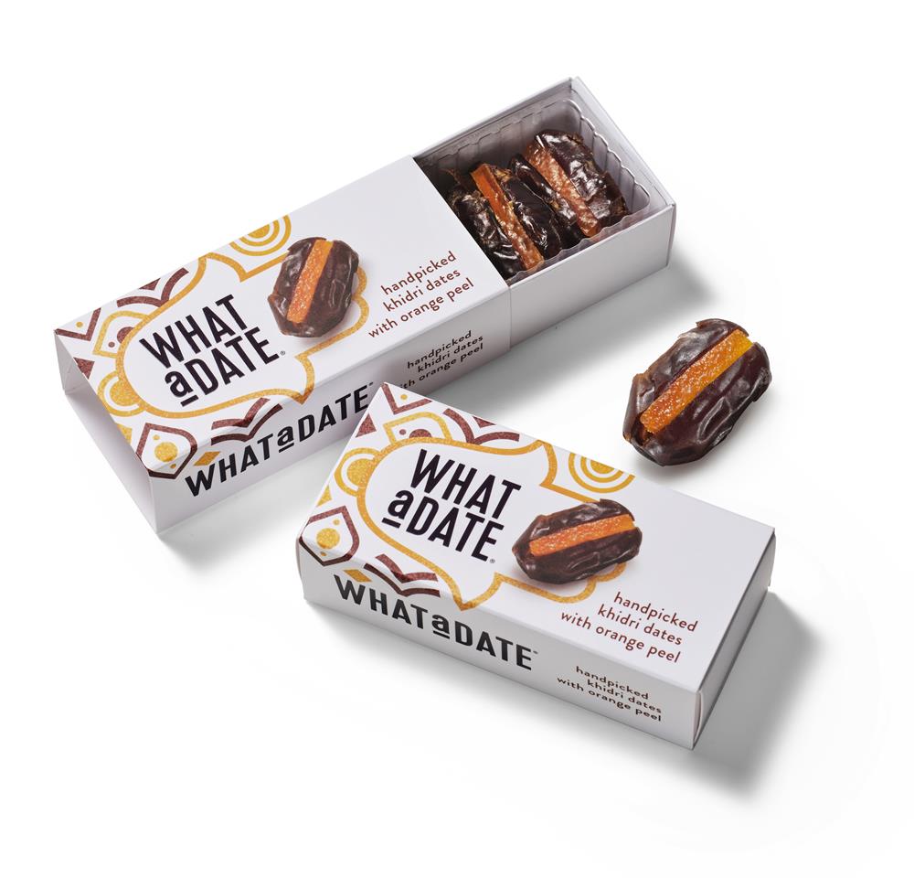 What a Date Orange Peel - Snack Box 50g