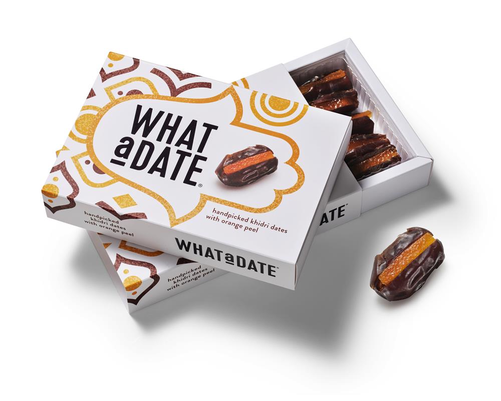 What a Date Organic Dates with Orange Peel 200g