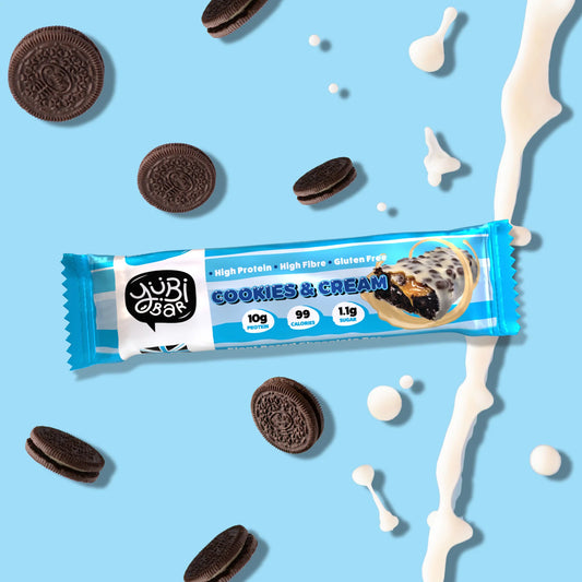 Yubi Cookies & Cream Protein Bar 35g