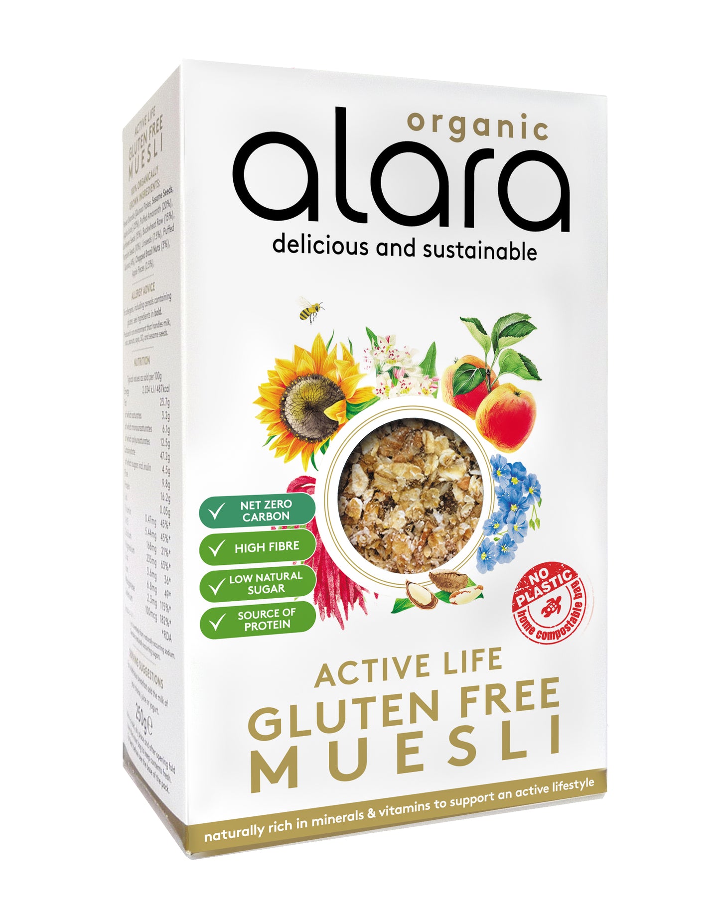 Alara - Active Muesli Organic 250g