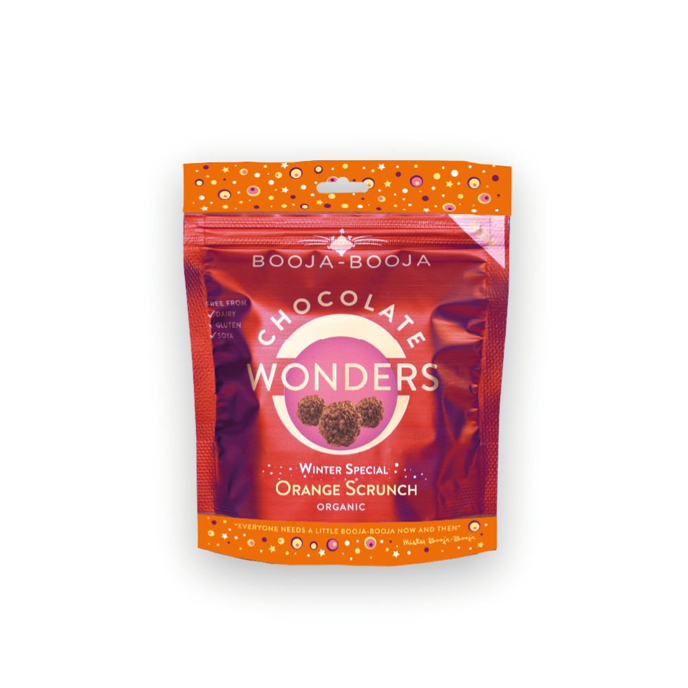 Booja Booja Winter Special Orange Scrunch Wonders 65g