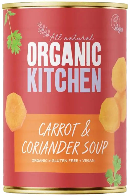 Organic Kitchen Carrot & Coriander Soup 400g
