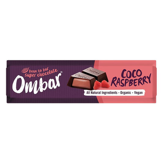 Ombar Filled Bar Coco Raspberry 42g