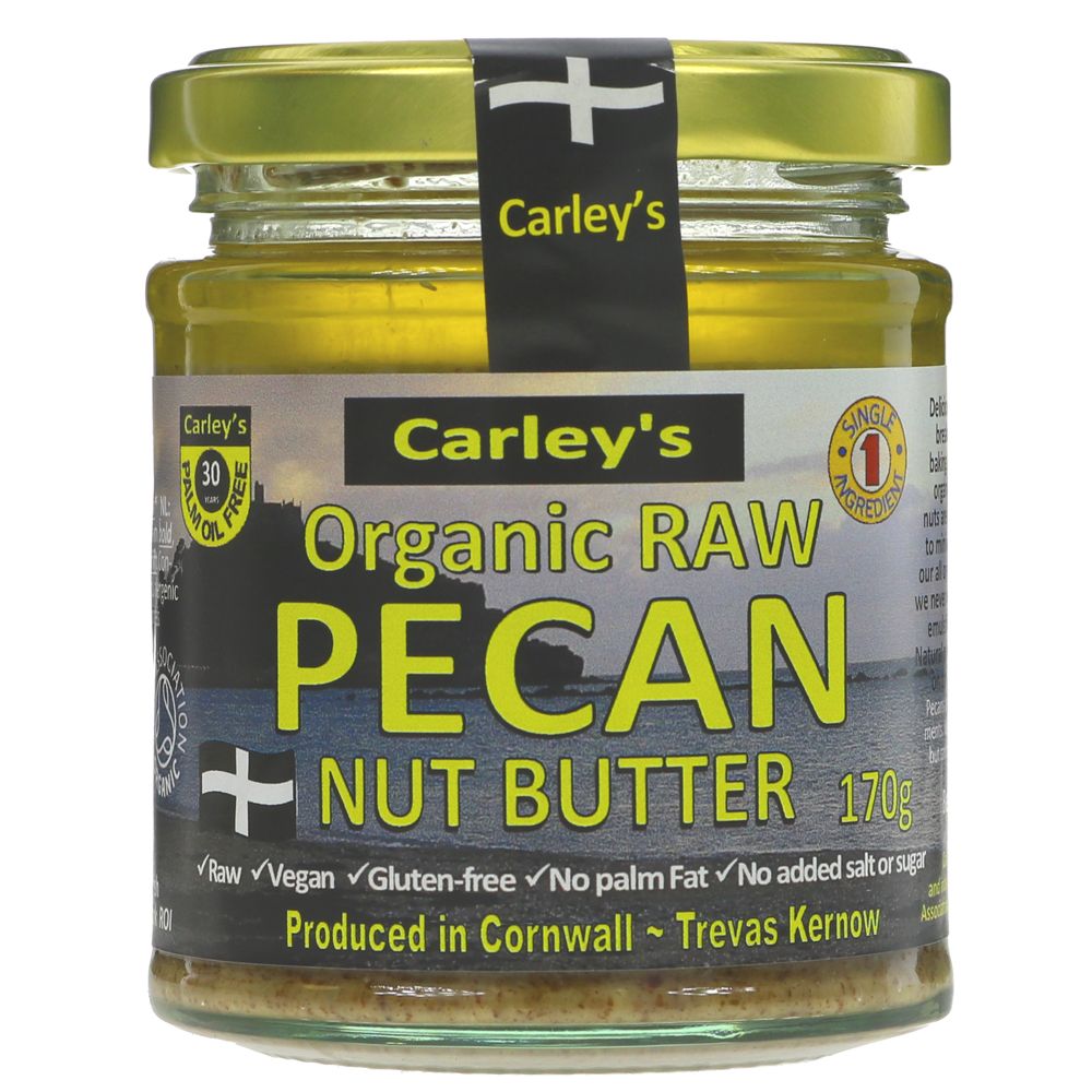 Carley's Nut Butter Raw Pecan 170g