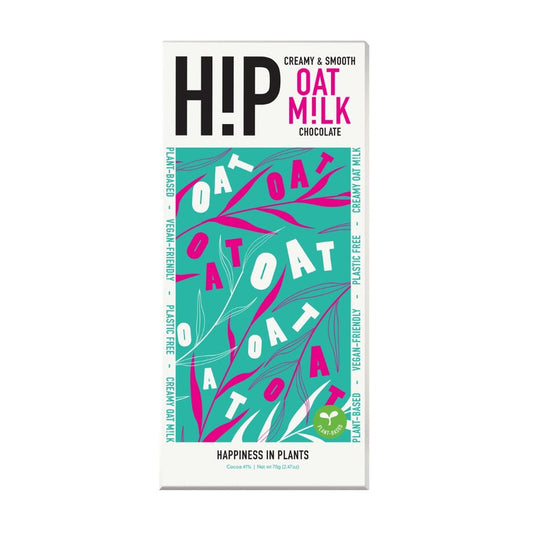 H!P Bar Creamy & Smooth Oat Milk Chocolate 70g