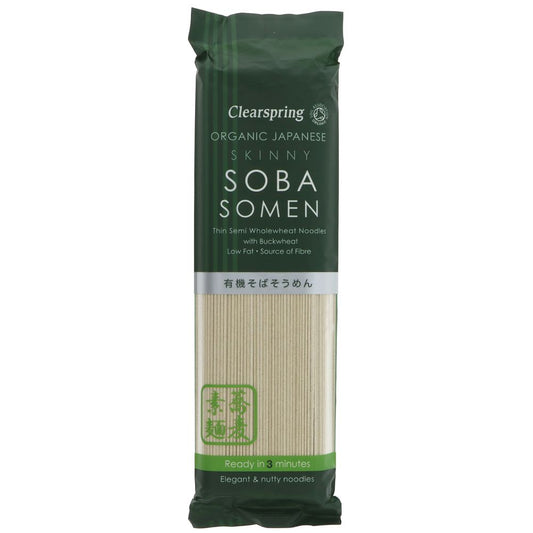 Clearspring Skinny Soba Somen Noodles 200g
