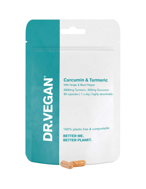 Dr Vegan - Curcumin & Turmeric (30 caps)