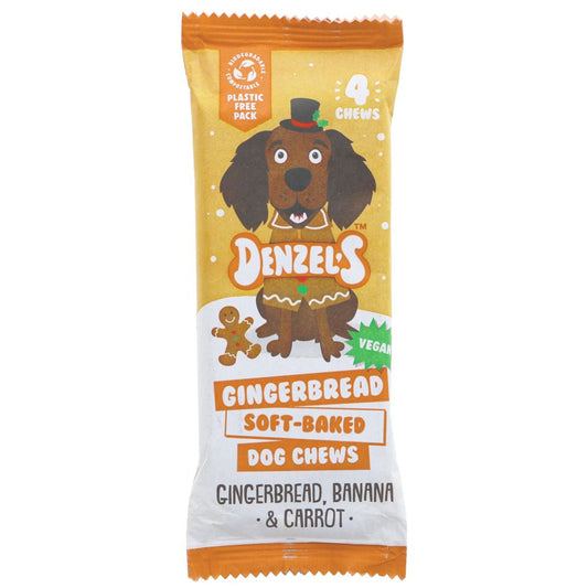 Denzel's Christmas Dog Chew Gingerbread 75g