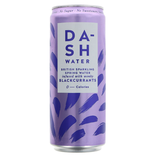 Dash Sparkling Water Blackcurrant Infused 330ml