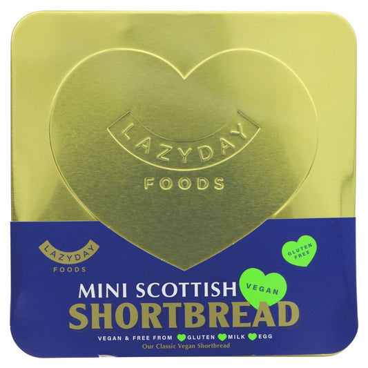 Lazy Day Scottish Vegan Mini Shortbread Tin 250g