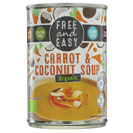 Free and Easy Carrot & Coconut Soup 400g