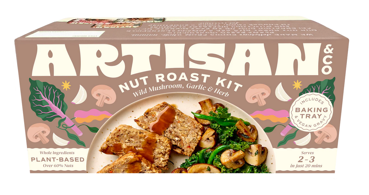 Artisan & Co Mushroom Garlic Nut Roast Mix 212g