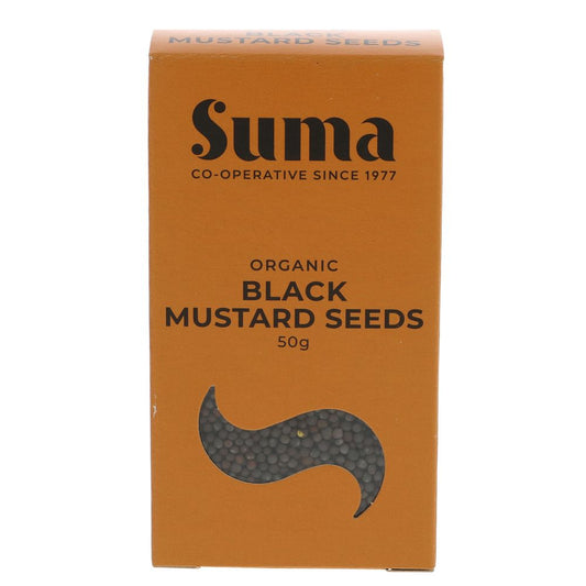 Suma Spices Black Mustard Seeds Organic 50g