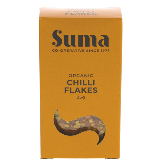 Suma Chilli Flakes Organic 25g