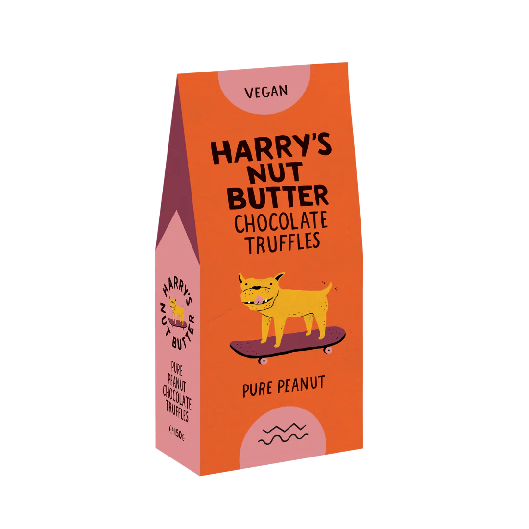 Harry's Nut Butter - Chocolate Truffles (Pure Peanut) 125g